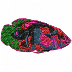 Fishes Embroidery Design 5 Fishes Embroidery Design 5